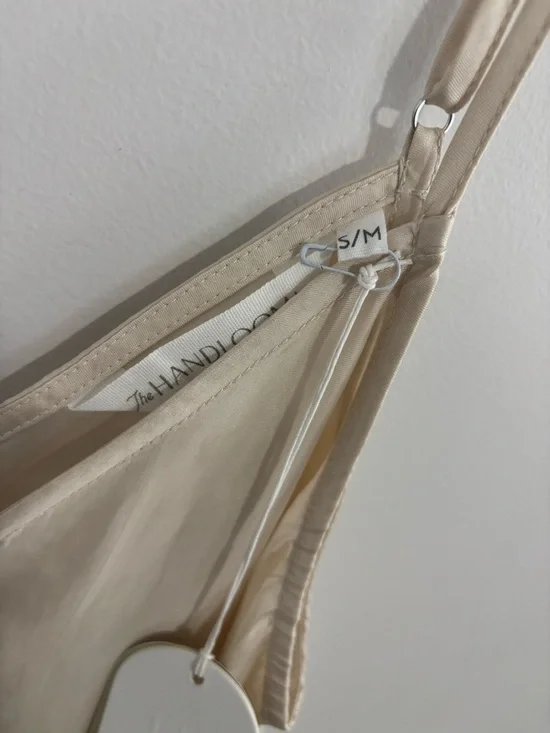 NWT The Handloom LA Slip Maxi Dress in Cream Size S/M $190 In Stores - Picture 8 of 8